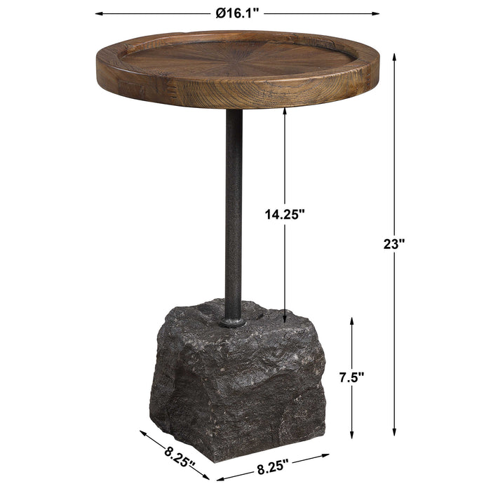 Uttermost - Horton Rustic Accent Table - 24992 - GreatFurnitureDeal