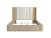 Homelegance - Ribbon 3 Piece Queen Bedroom Set in Light Brown - 2500-1*3 - GreatFurnitureDeal