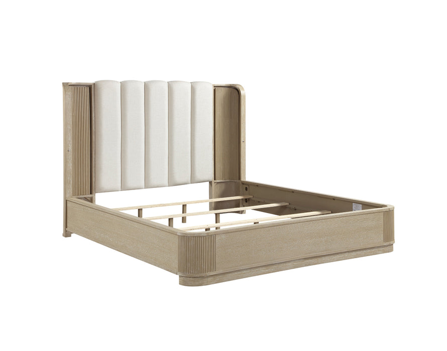 Homelegance - Ribbon 3 Piece California King Bedroom Set in Light Brown - 2500K-1CK*3 - GreatFurnitureDeal