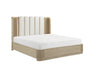 Homelegance - Ribbon 4 Piece King Bedroom Set in Light Brown - 2500K-1EK*4 - GreatFurnitureDeal