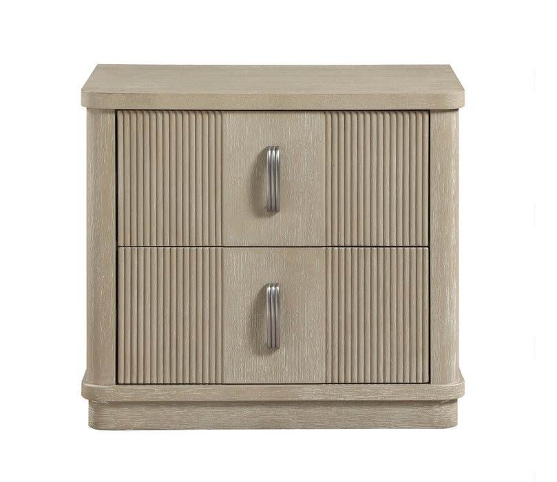 Homelegance - Ribbon 4 Piece Queen Bedroom Set in Light Brown - 2500-1*4 - GreatFurnitureDeal