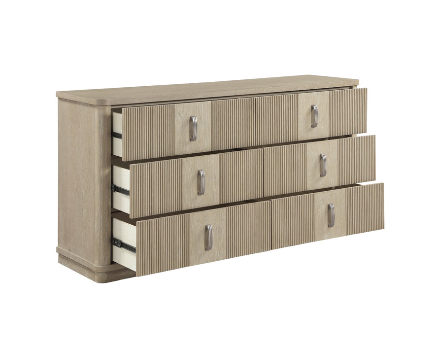 Homelegance - Ribbon 4 Piece California King Bedroom Set in Light Brown - 2500K-1CK*4 - GreatFurnitureDeal