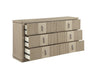 Homelegance - Ribbon 4 Piece King Bedroom Set in Light Brown - 2500K-1EK*4 - GreatFurnitureDeal