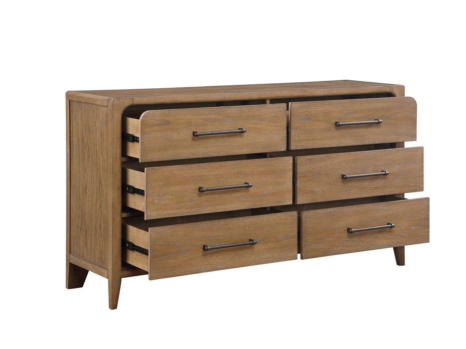 Homelegance - Elowen 4 Piece California King Bedroom Set in Brown - 2502K-1CK*4