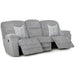 Franklin Furniture - 626 Parkway 3 Piece Reclining Sofa Set in Zuir Gravel - 62642-623-6526-GRAVEL - GreatFurnitureDeal
