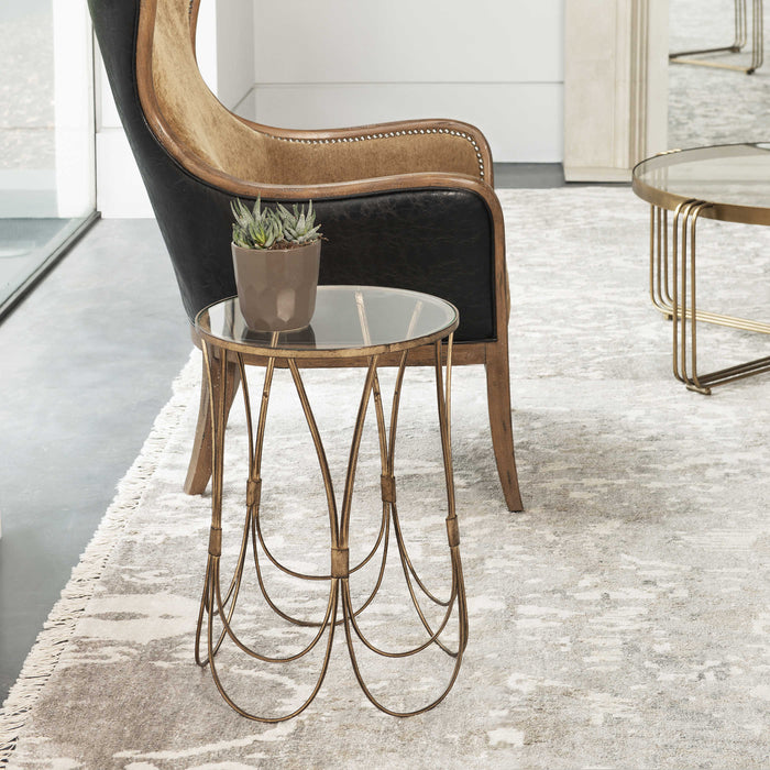 Uttermost - Kalindra Gold Accent Table - 25056