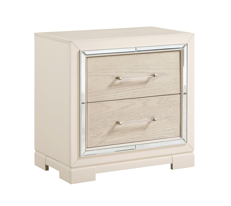Homelegance - Alabaster 5 Piece California King Bedroom Set in White - 2506K-1CK*9