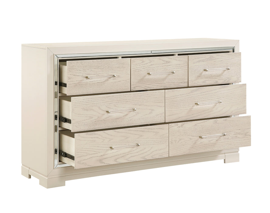 Homelegance - Alabaster 4 Piece Queen Bedroom Set in White - 2506-1*4