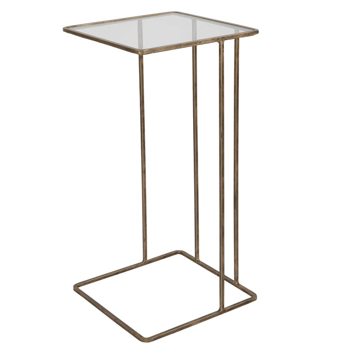 Uttermost - Cadmus Gold Accent Table - 25066 - GreatFurnitureDeal