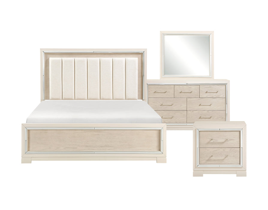 Homelegance - Alabaster California King Bed in White - 2506K-1CK*