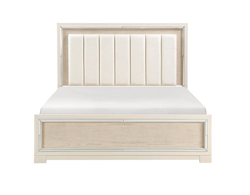 Homelegance - Alabaster King Bed in White - 2506K-1EK* - GreatFurnitureDeal