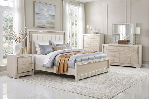 Homelegance - Alabaster 3 Piece California King Bedroom Set in White - 2506K-1CK*3 - GreatFurnitureDeal