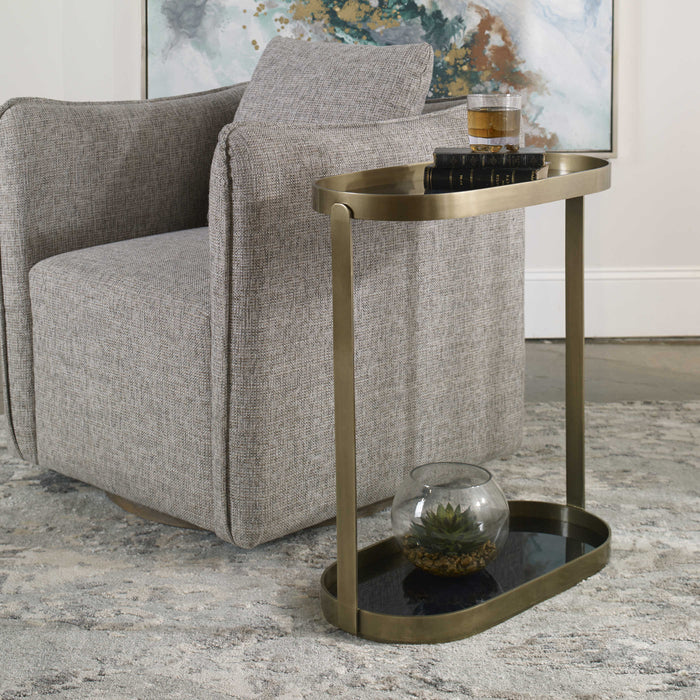 Uttermost - Adia Antique Gold Accent Table - 25081