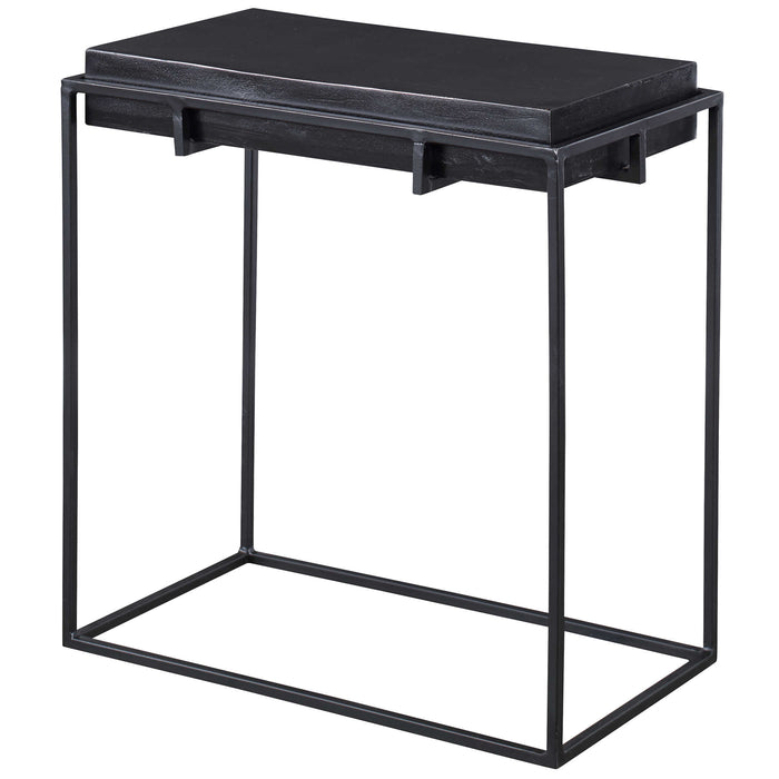 Uttermost - Telone Modern Black Side Table - 25106