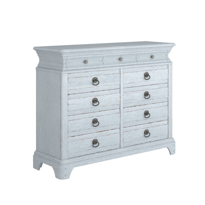 ART Furniture - Summer Creek Light Keeper's Dresser in Shutter Blue - 251131-1361 - GreatFurnitureDeal
