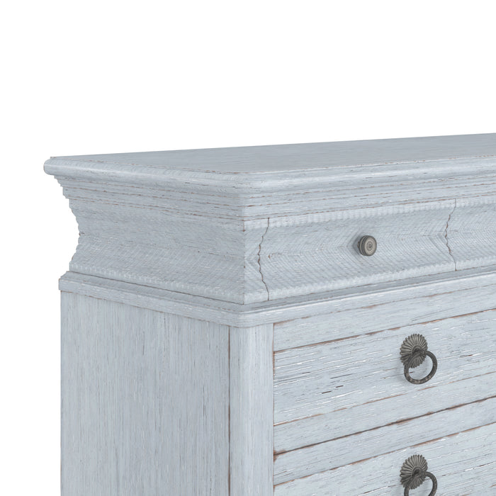 ART Furniture - Summer Creek Light Keeper's Dresser in Shutter Blue - 251131-1361 - GreatFurnitureDeal