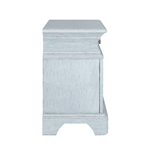 ART Furniture - Summer Creek Light Keeper's Nightstand in Shutter Blue - 251143-1361 - GreatFurnitureDeal