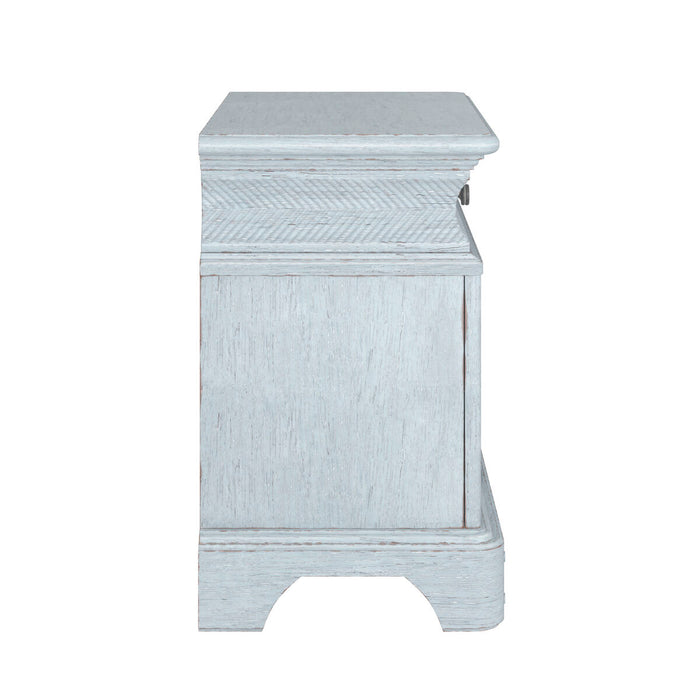 ART Furniture - Summer Creek 5 Piece King Sleigh Bedroom Set in Shutter Blue - 251126-251143-1361-5SET - GreatFurnitureDeal