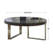 Uttermost - Converge Round Coffee Table - 25119 - GreatFurnitureDeal
