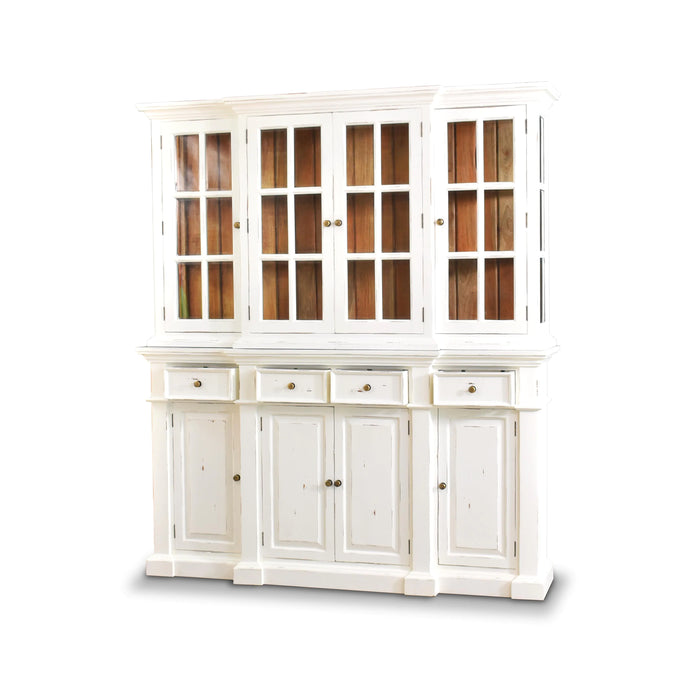 Bramble - Genoa Hutch - BR-25133WHD-DRW - GreatFurnitureDeal