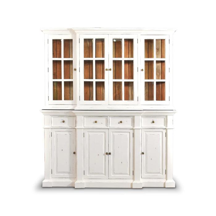 Bramble - Genoa Hutch - BR-25133WHD-DRW - GreatFurnitureDeal