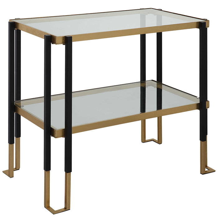 Uttermost - Kentmore Glass Side Table - 25138 - GreatFurnitureDeal