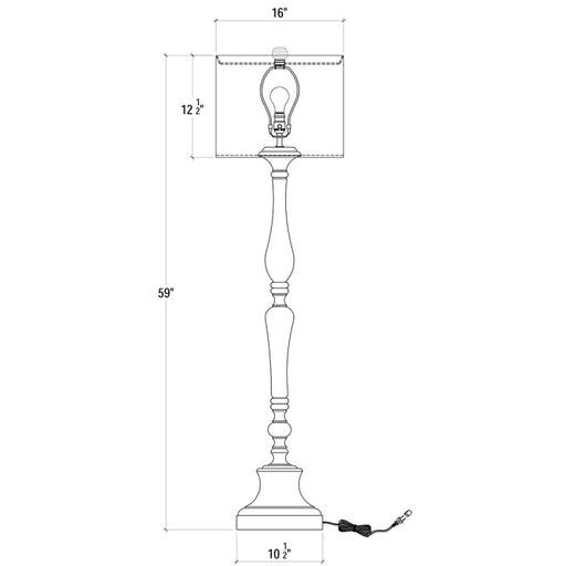 Bramble - Classic Floor Lamp - BR-25143 - GreatFurnitureDeal