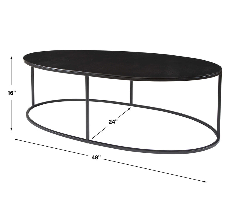Uttermost - Coreene Oval Coffee Table - 25152