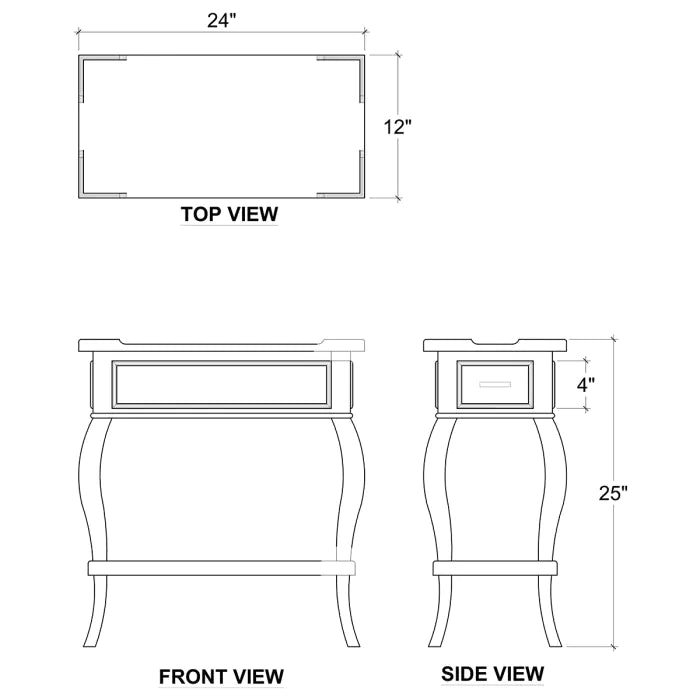 Bramble - Creole End Table - BR-25155 - GreatFurnitureDeal