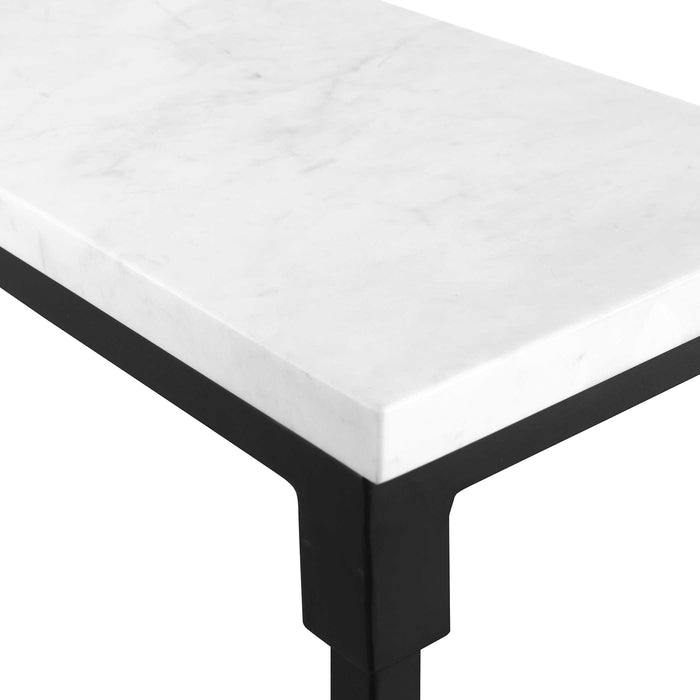 Uttermost - Bourges White Marble Console Table - 25165
