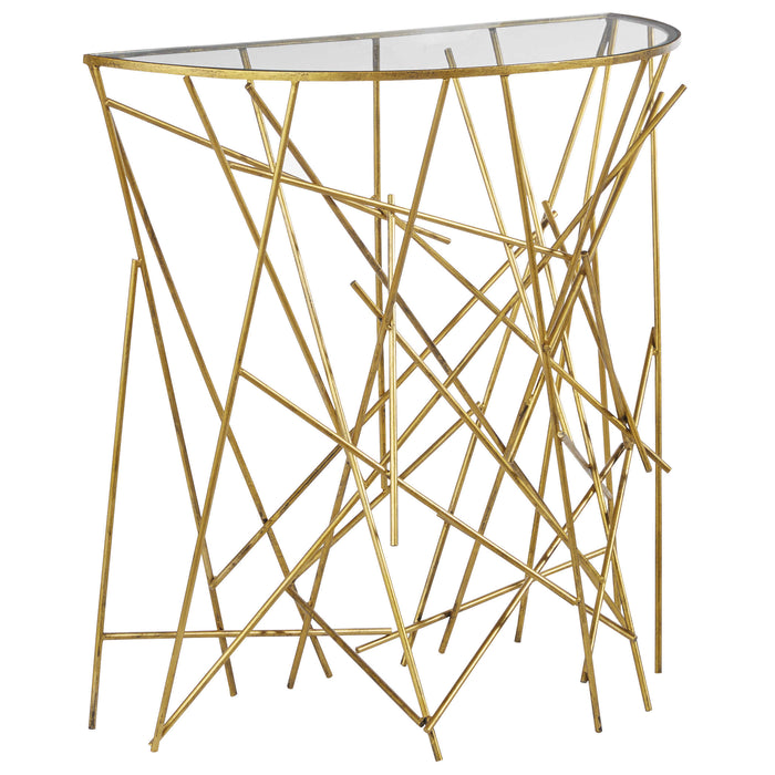 Uttermost - Philosopher Gold Console Table - 25175