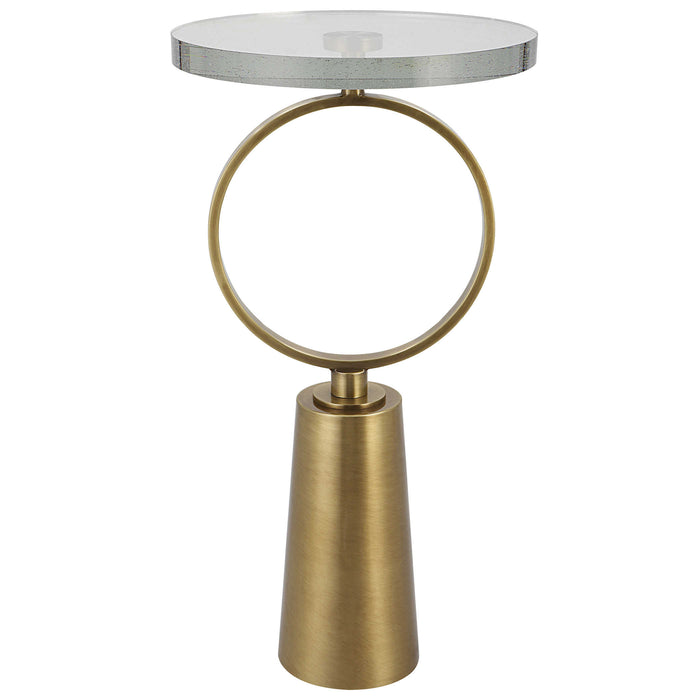 Uttermost - Ringlet Brass Accent Table - 25178