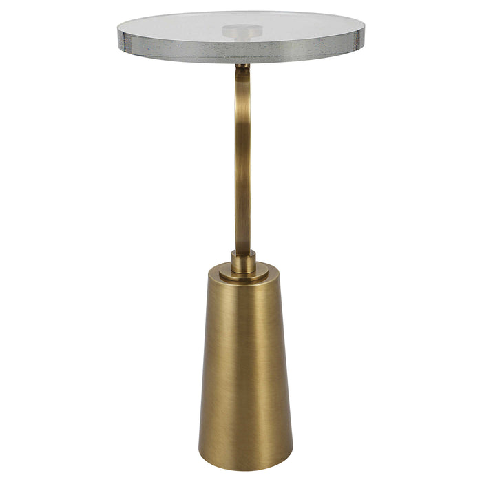 Uttermost - Ringlet Brass Accent Table - 25178 - GreatFurnitureDeal