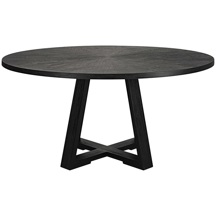 Uttermost - Gidran Round Black Dining Table - 25206