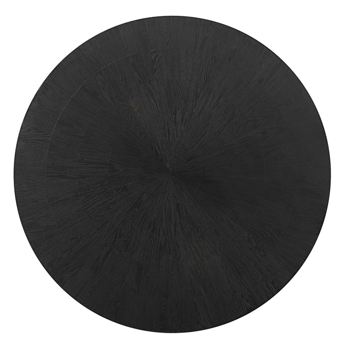 Uttermost - Gidran Round Black Dining Table - 25206 - GreatFurnitureDeal
