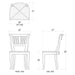 Bramble - Manchester Dining Chair w-Rush Seat - BR-25214 - GreatFurnitureDeal