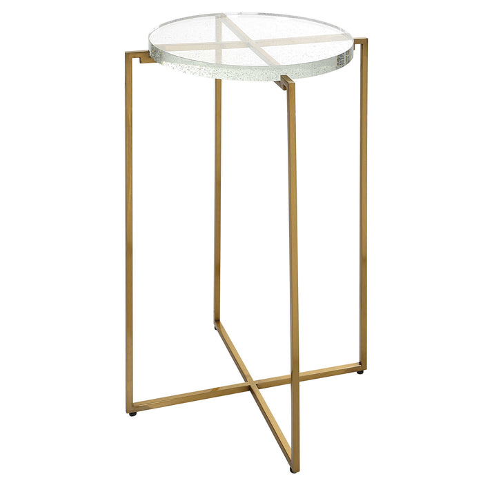 Uttermost - Star-crossed Glass Accent Table - 25226