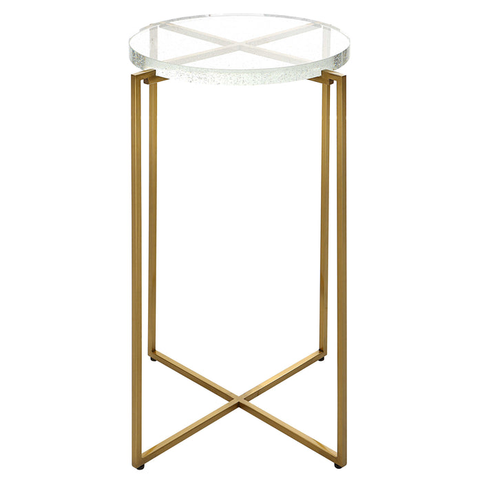 Uttermost - Star-crossed Glass Accent Table - 25226