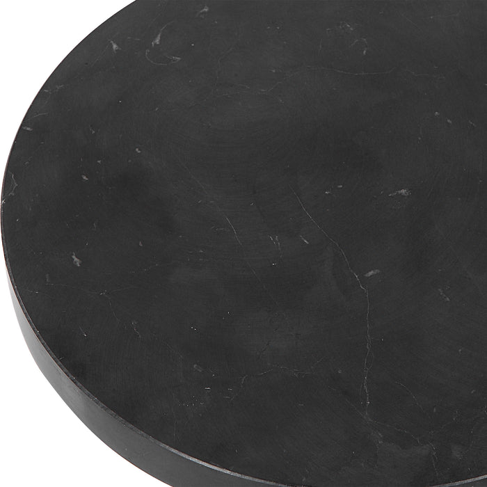 Uttermost - Bead Black Marble Drink Table - 25238 - GreatFurnitureDeal