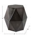 Uttermost - Volker Black Geometric Accent Table - 25272 - GreatFurnitureDeal