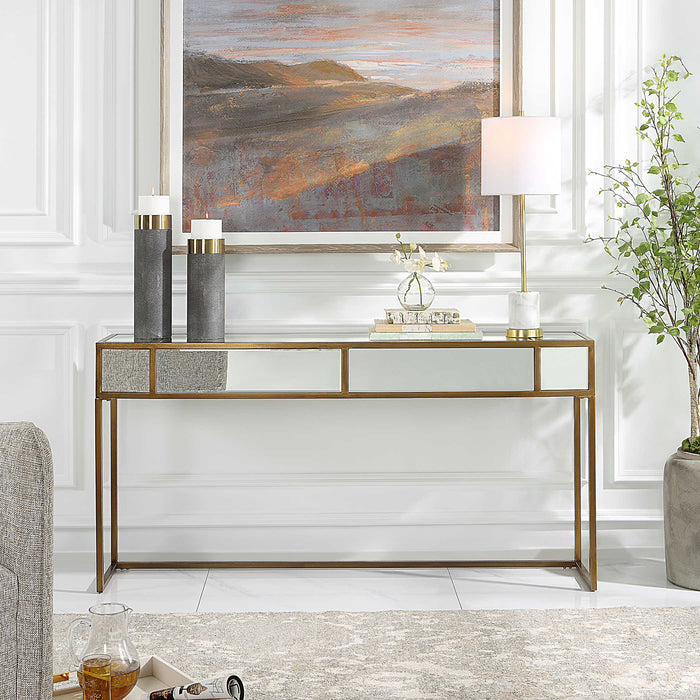 Uttermost - Reflect Mirrored Console Table - 25286