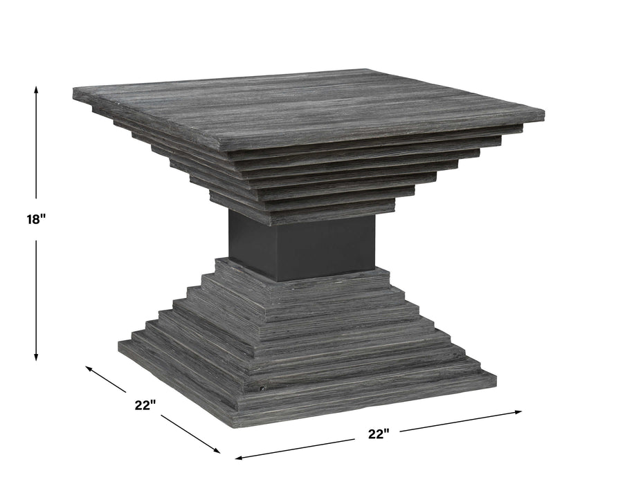 Uttermost - Andes Wooden Geometric Accent Table - 25288