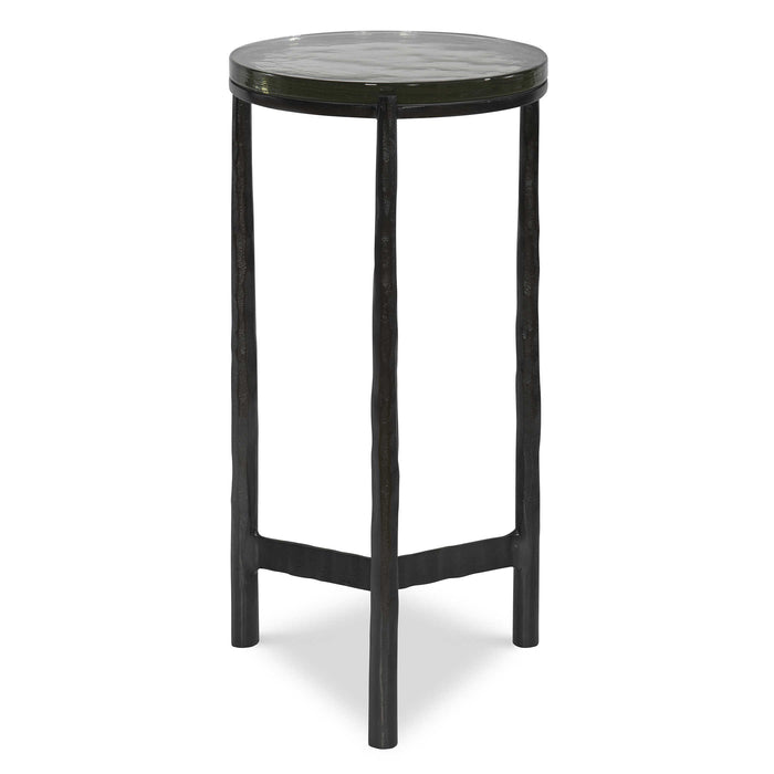 Uttermost - Eternity Iron & Glass Accent Table - 25308 - GreatFurnitureDeal