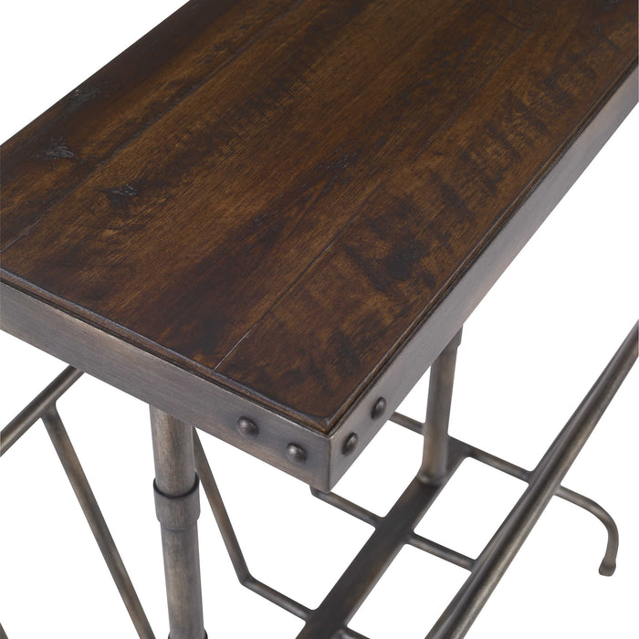 Uttermost - Sonora Industrial Magazine Accent Table - 25326 - GreatFurnitureDeal