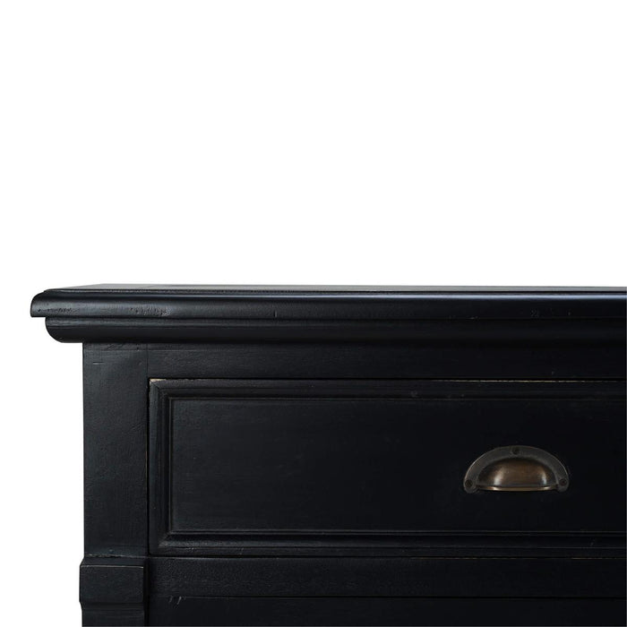 Bramble - Hudson 4 Door Sideboard in Batavia Black - 25449BBA-----