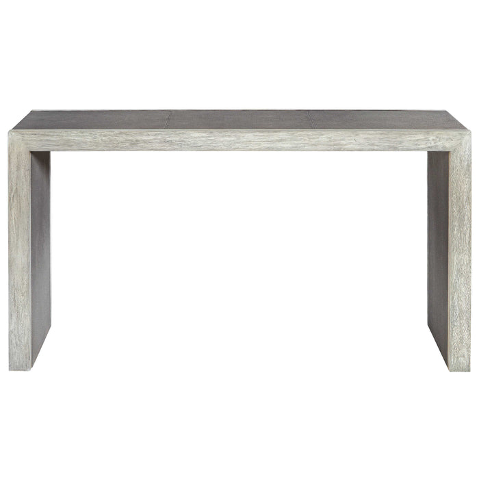 Uttermost - Aerina Aged Gray Console Table - 25483 - GreatFurnitureDeal
