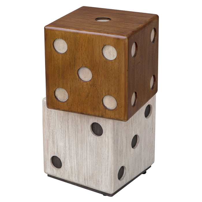 Uttermost - Roll The Dice Accent Table - 25485 - GreatFurnitureDeal