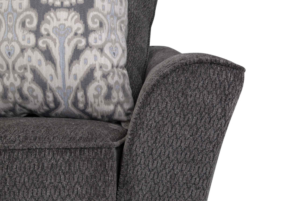 Franklin Furniture - 256 Fairmont 2 Piece Sectional Sofa in Shasta Charcoal - 25649-25628 - GreatFurnitureDeal