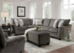 Franklin Furniture - 256 Fairmont 2 Piece Sectional Sofa in Shasta Charcoal - 25649-25628 - GreatFurnitureDeal