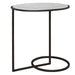 Uttermost - Twofold White Marble Accent Table - 25749 - GreatFurnitureDeal